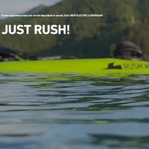 SINCAR Technology RUSH WAVE Electric Surfboards